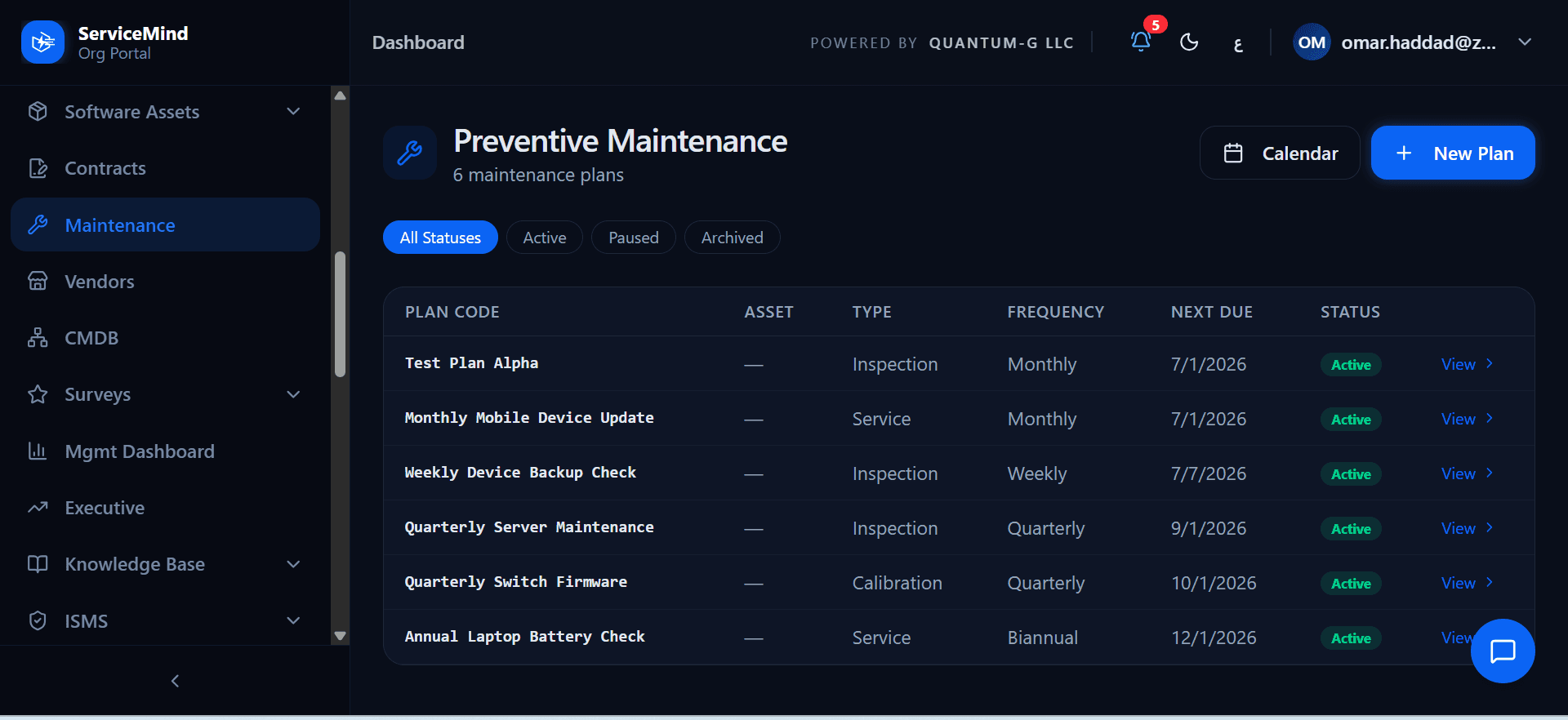 ServiceMind desktop 3